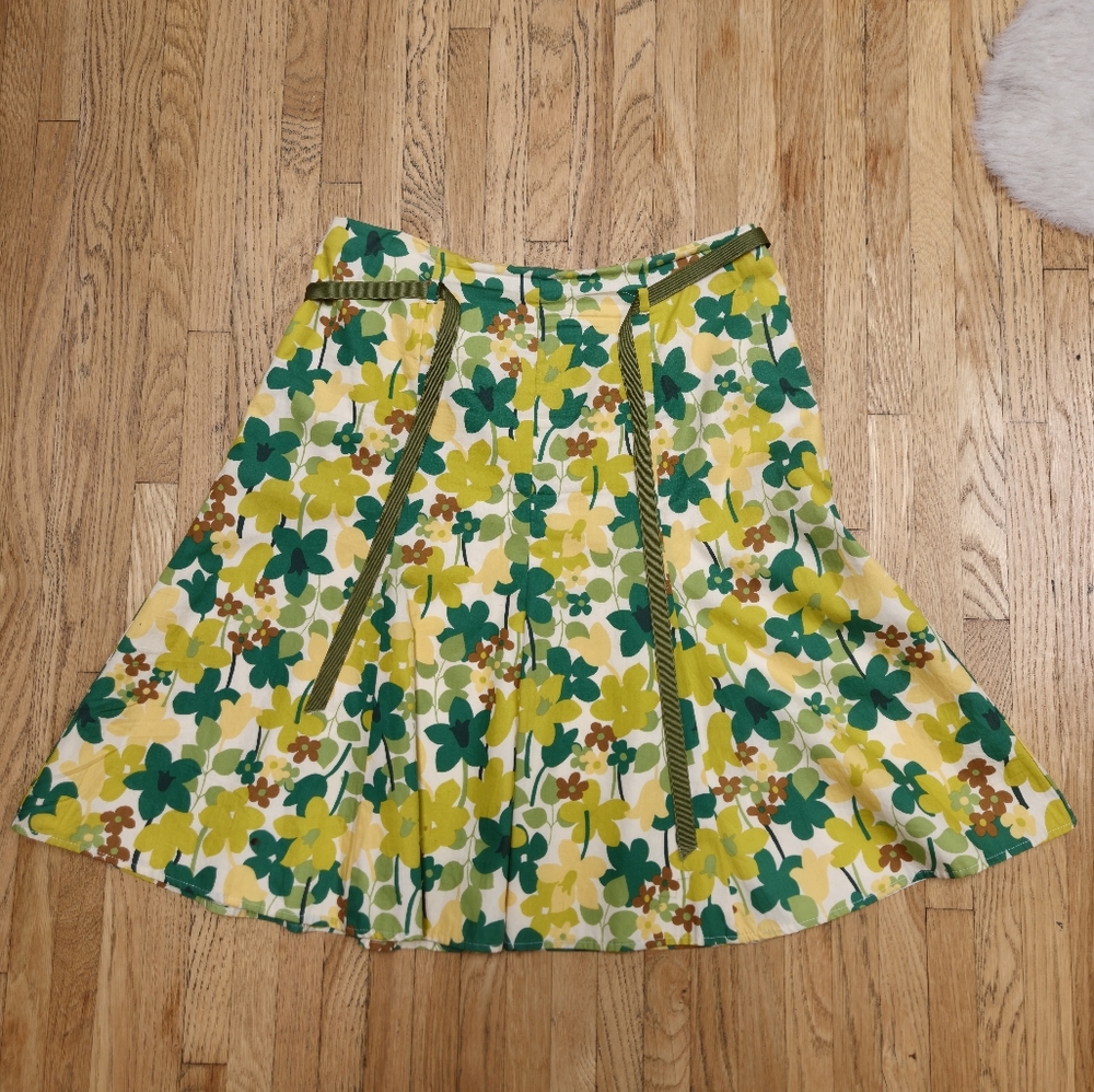 Mica Flower Skirt, Size 8